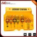 Elecpopular Novo Multi-Purpose Electrical Lockout Tagout Board com 36 Locks Kit / Estação